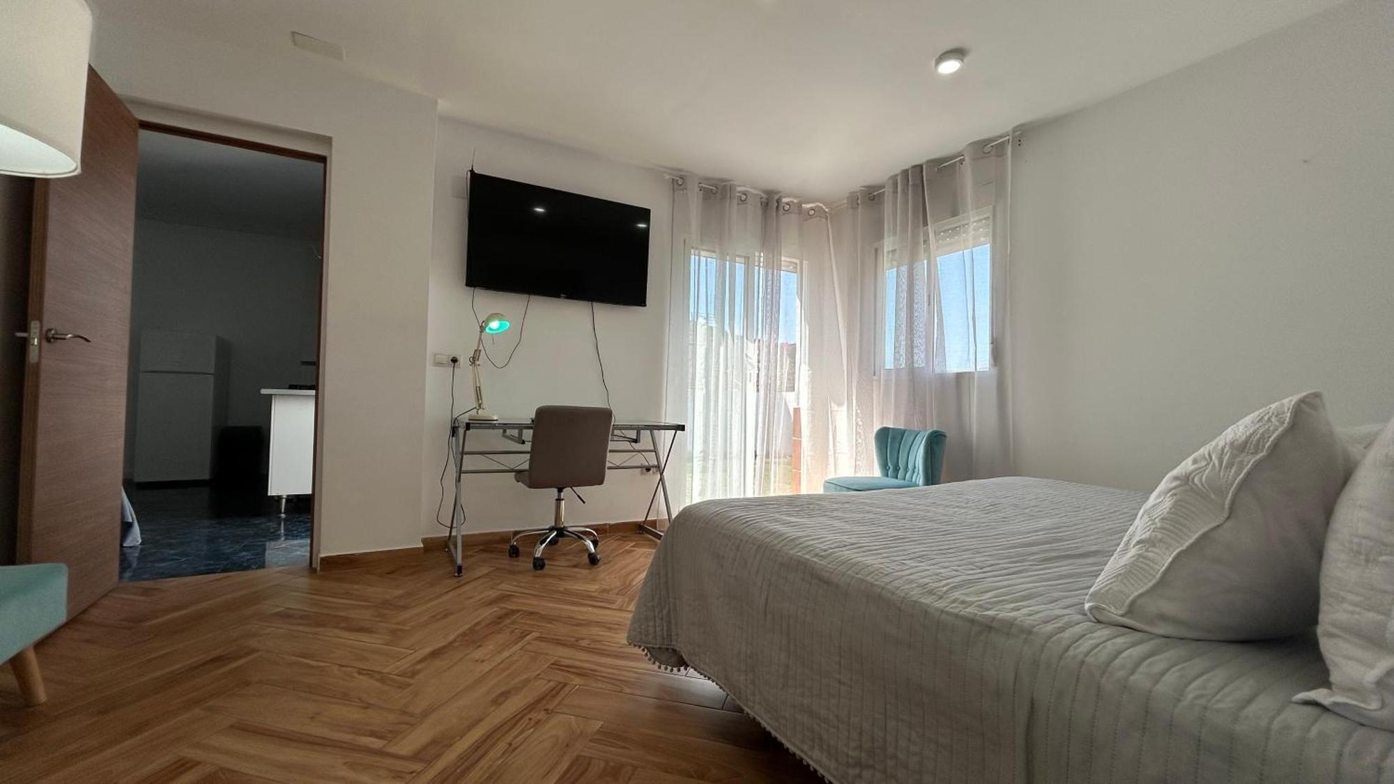 Piso Con Gran Terraza En Malaga Arenas Apartment Exterior photo